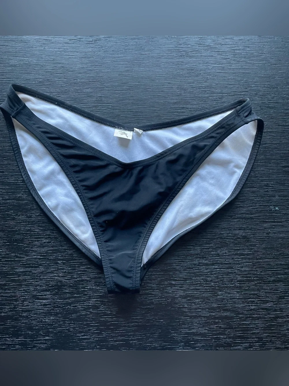 Lady M Black Pageant Competition Bodybuilding Bikini size medium
